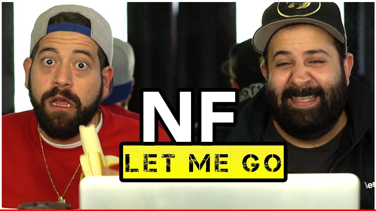 WHAT 7 LETTERS IS HE TALKING ABOUT?!?! Music Reaction | NF - Let Me Go, Search Album