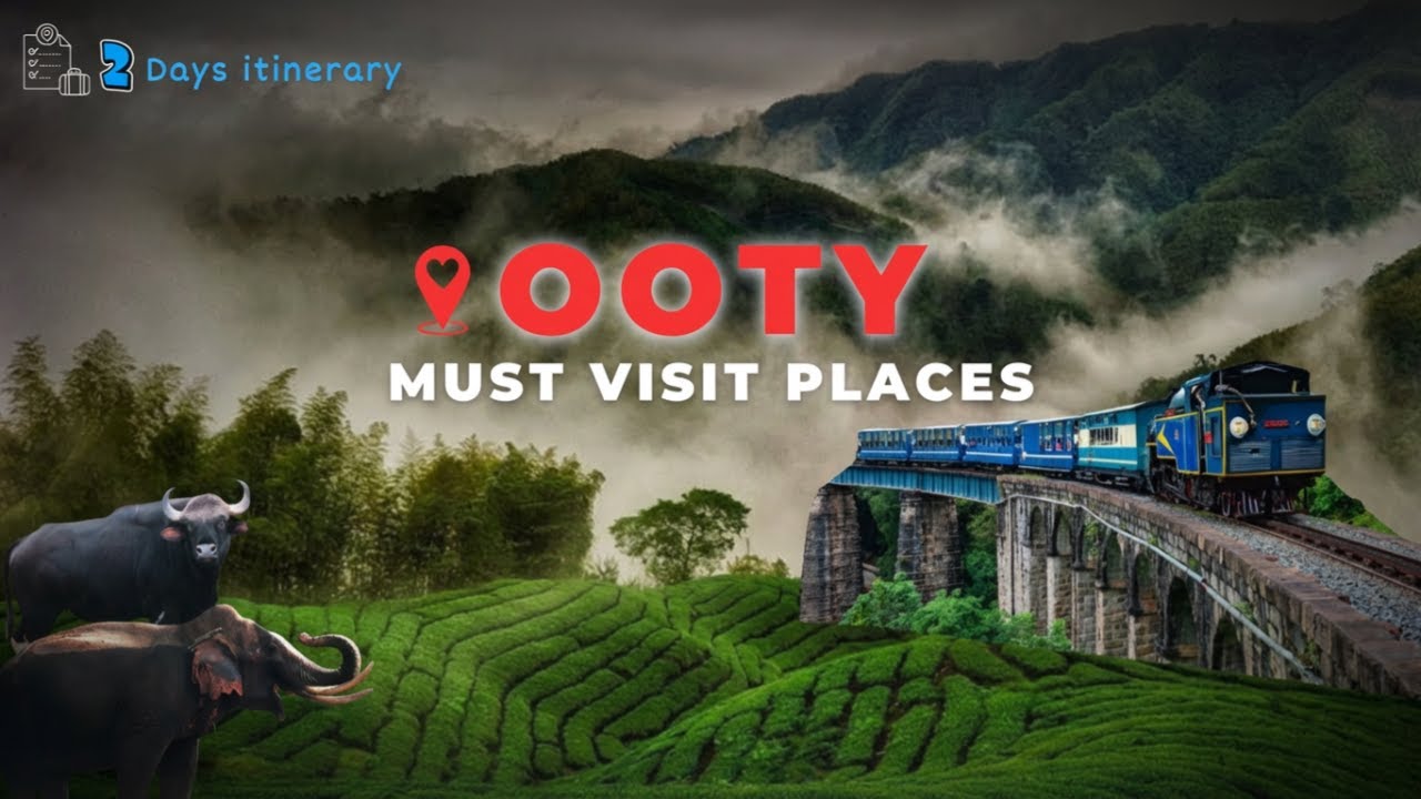 OOTY BIKE RIDE | Doddabetta Peak to Toy Train in 2 Days