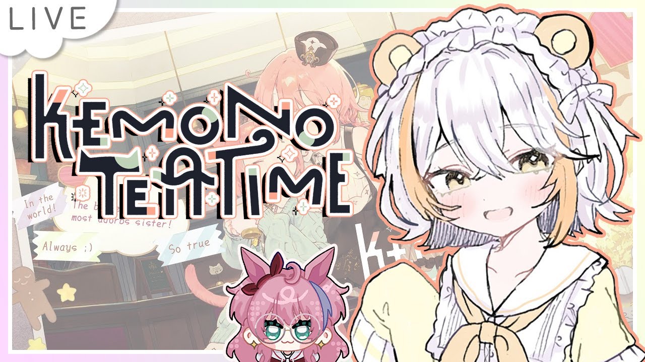 【KEMONO TEA TIME】Making Tea for Cute Kemonomimis w/ 
