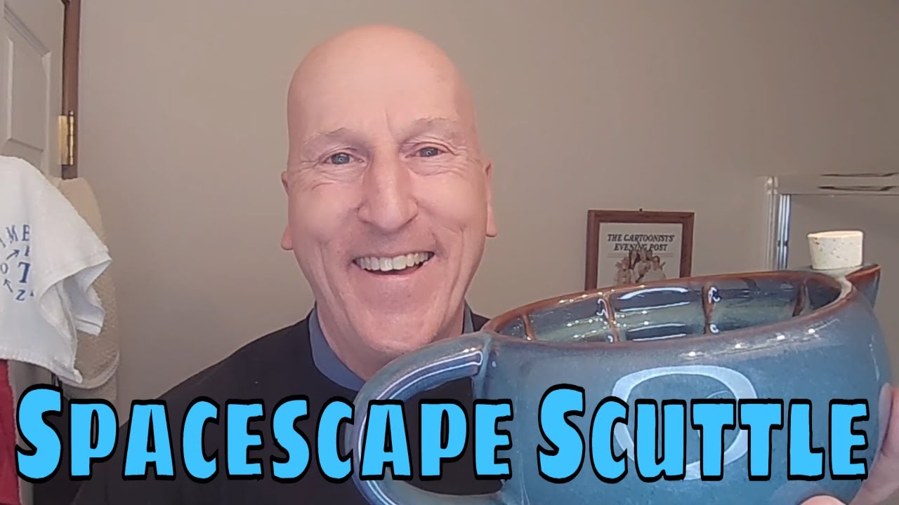 Experience Out-of-this-world Lathering With The Phoenix Shaving Spacescape Scuttle 4.0