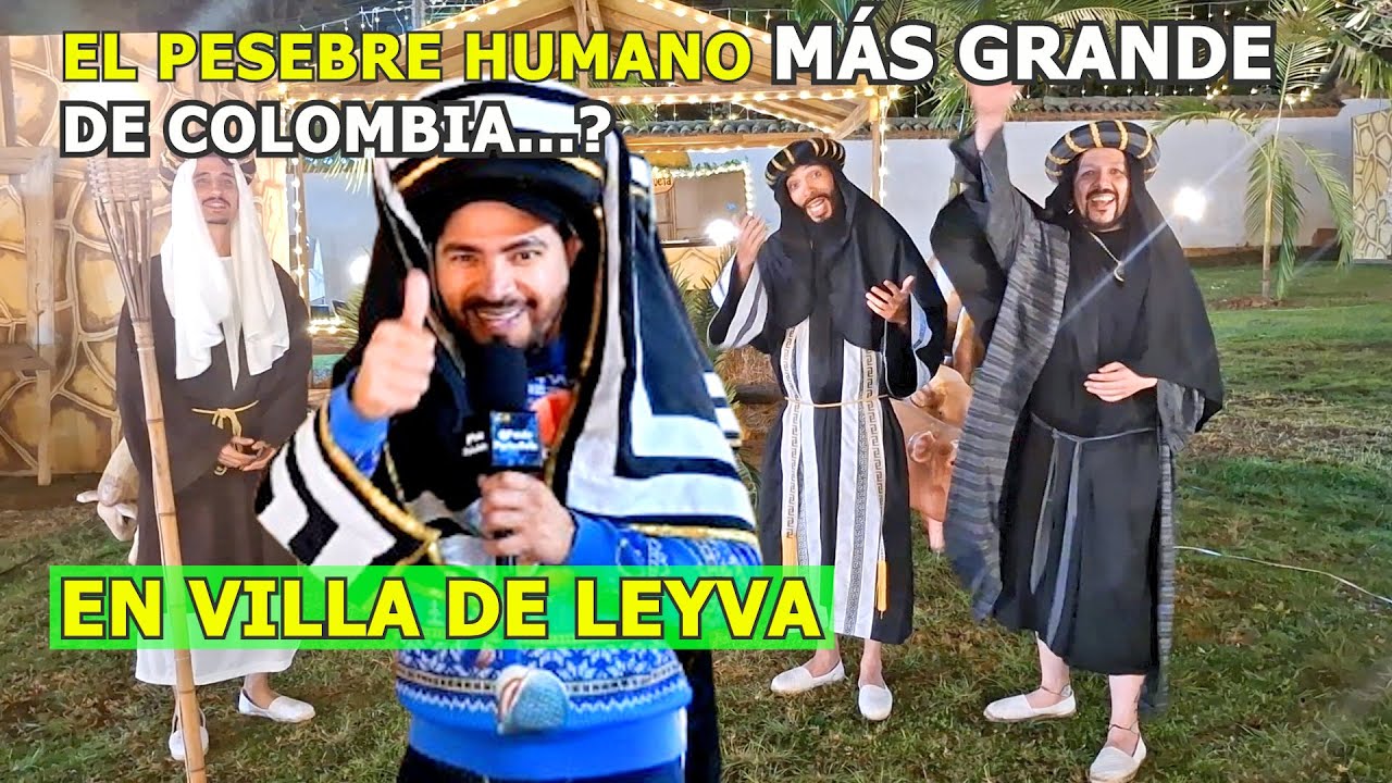 Así es el Pueblo de Belén en Villa de Leyva: ¡El Pesebre Vivo Más Grande del País!