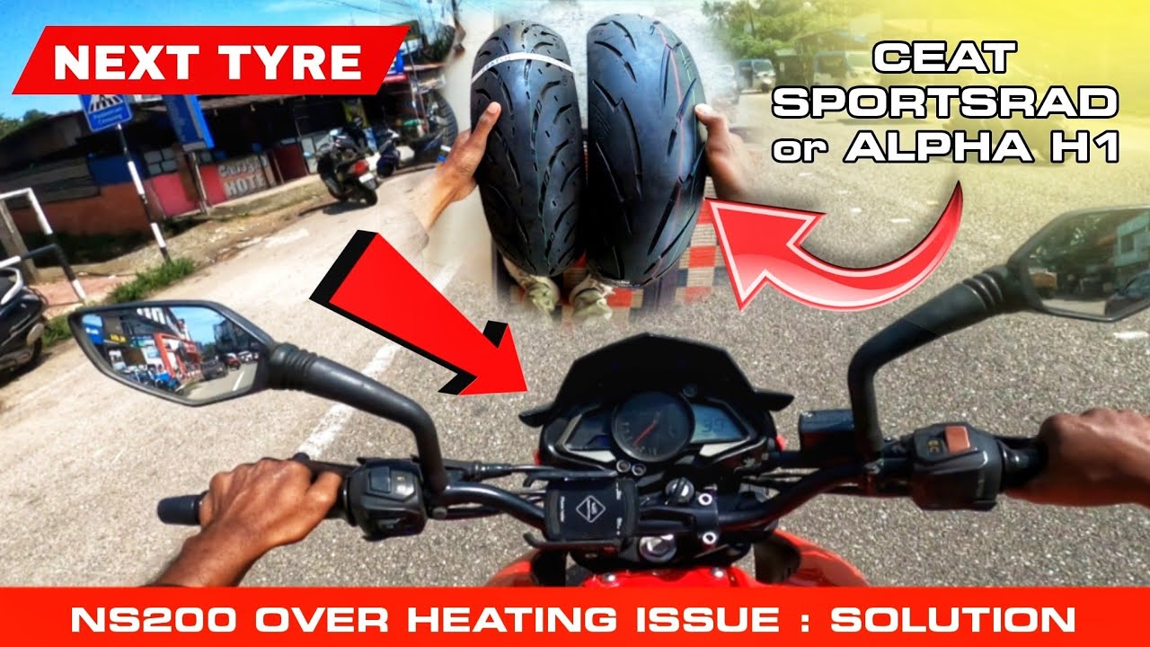 NS200 Over Heating Solution കണ്ടെത്തി | Next Tyre Update 💥