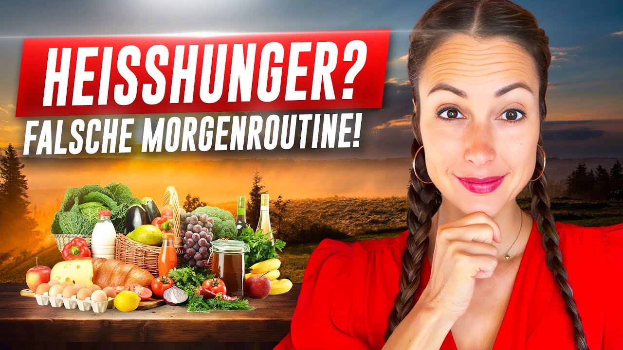 Wie ich Cortisol und Heisshunger bereits am Morgen stoppe!