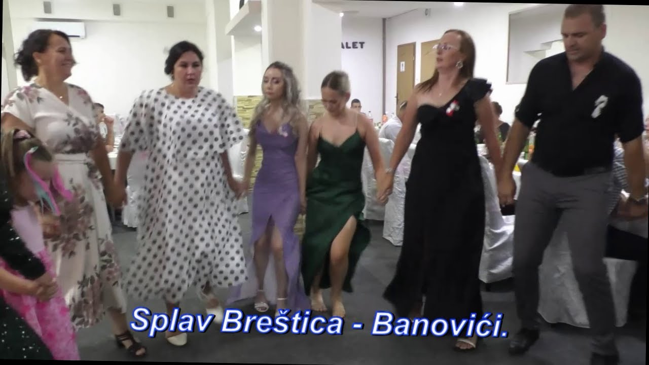 Šargijaško kolo napovrat uz pjesmu, muz: Žućo & Hari. Splav Breštica Banovići.