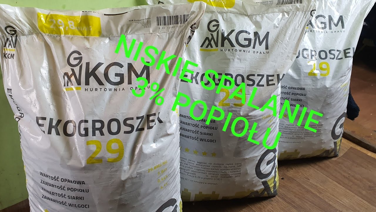 Nowy Ekogroszek KGM 29 Nowa Jakość nowy produkt