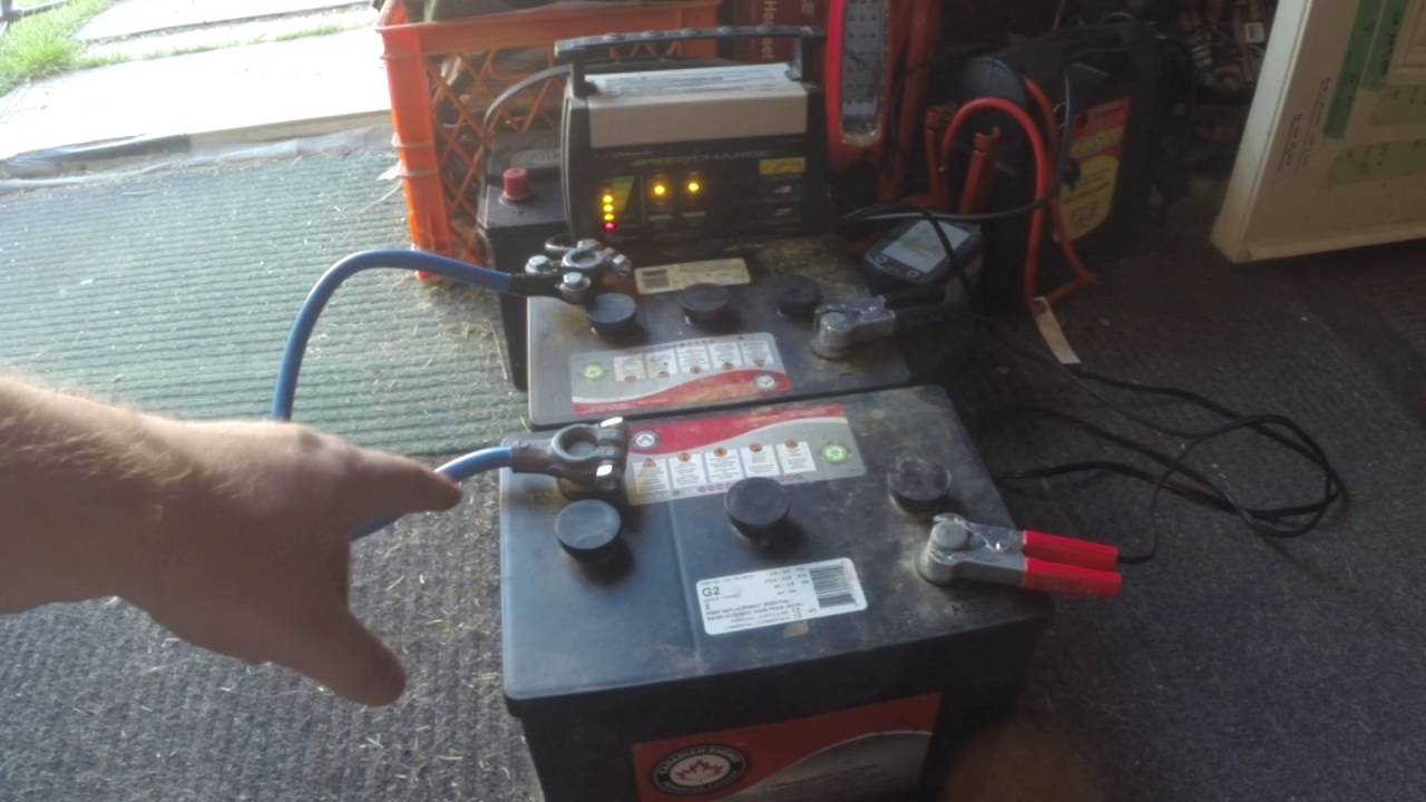 Charging 6V Batteries in Series