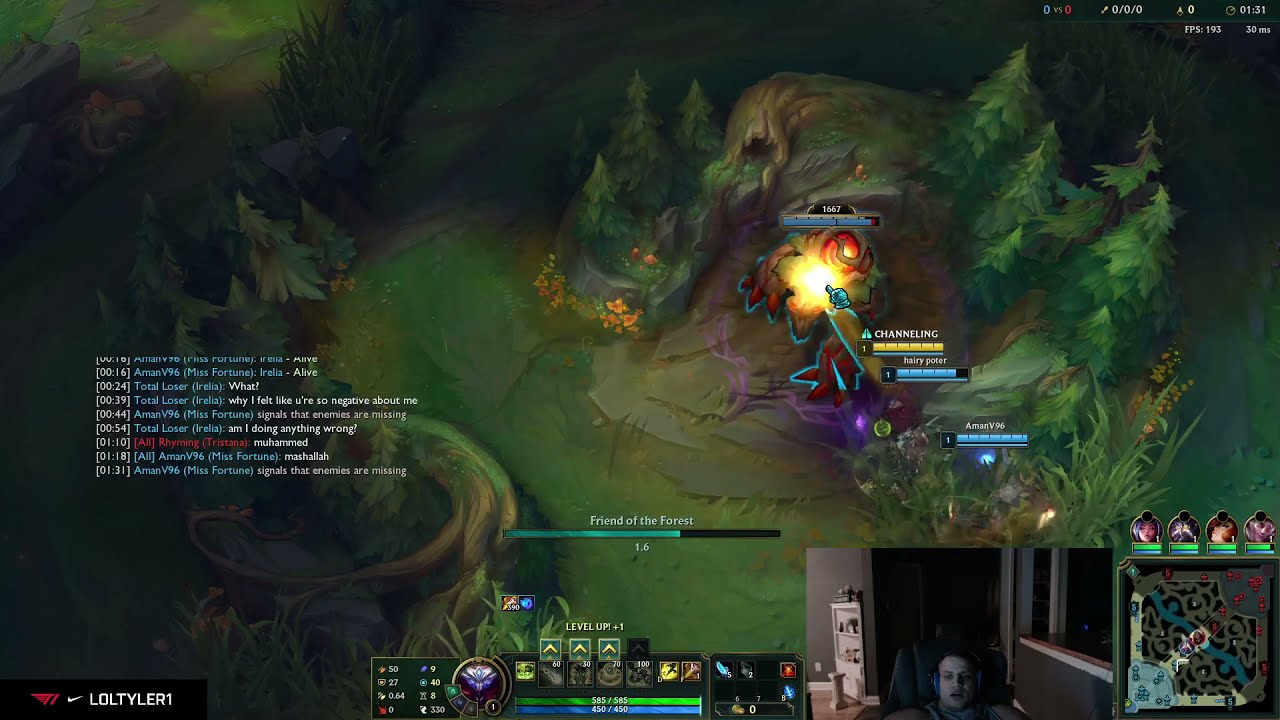 Tyler1 gets a leash as Ivern in Masters
