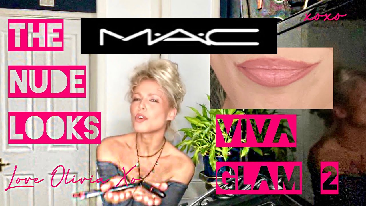 Mac | Lip Liner & Nude Lipstick | Combinations | Featuring | Viva Glam 2 | Whirl | Auburn & Hover