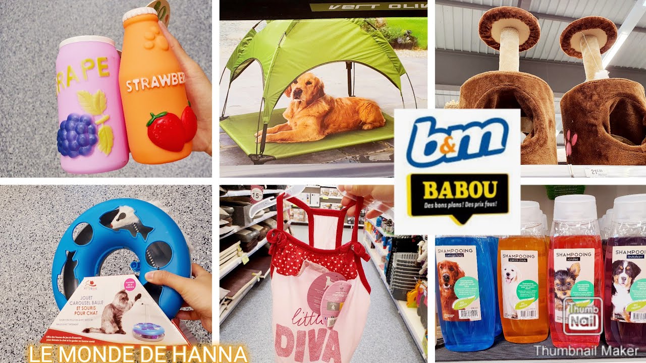 BABOU B&M 13-06 ANIMALERIE ACCESSOIRES CHIEN ET CHAT