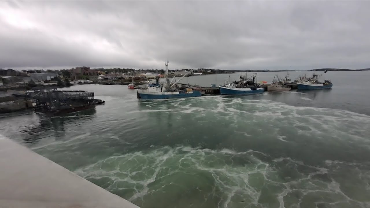 The CAT - ferry from Yarmouth, Nova Scotia to Bar Harbor, Maine.
