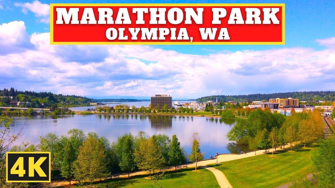 Olympia Washington | MARATHON PARK Tour in 4K