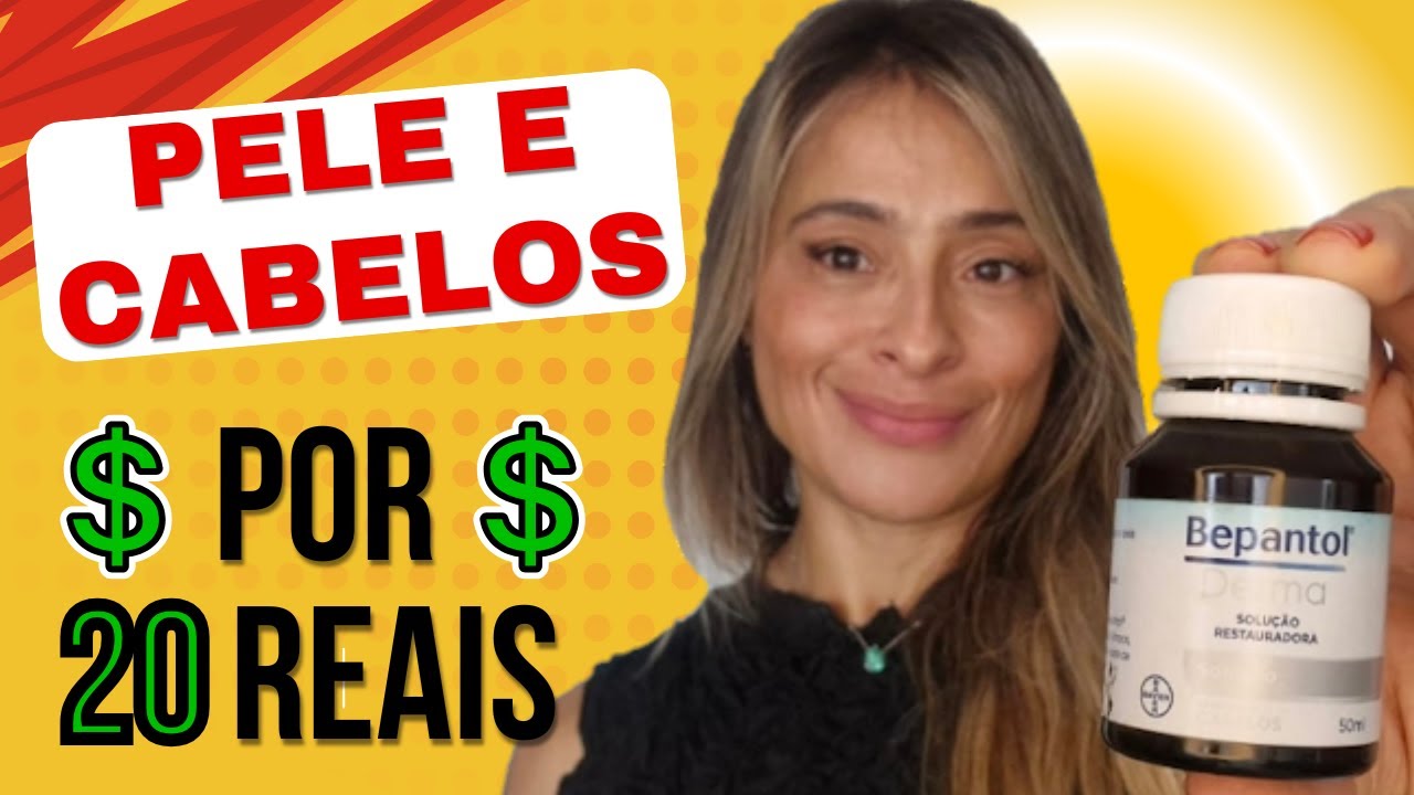 BEPANTOL DERMA! A Solução para PELE e CABELOS! Várias Receitas e Formas de Usar!
