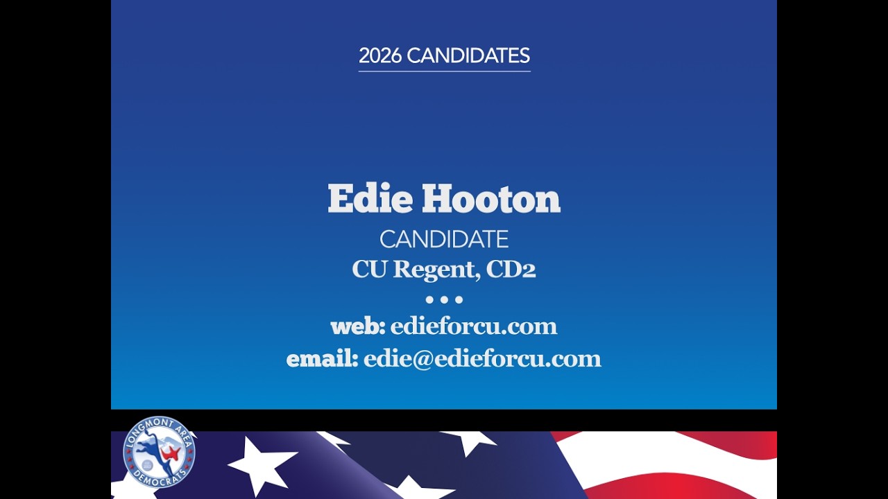 030426 Edie Hooton for CU Regent, CD2