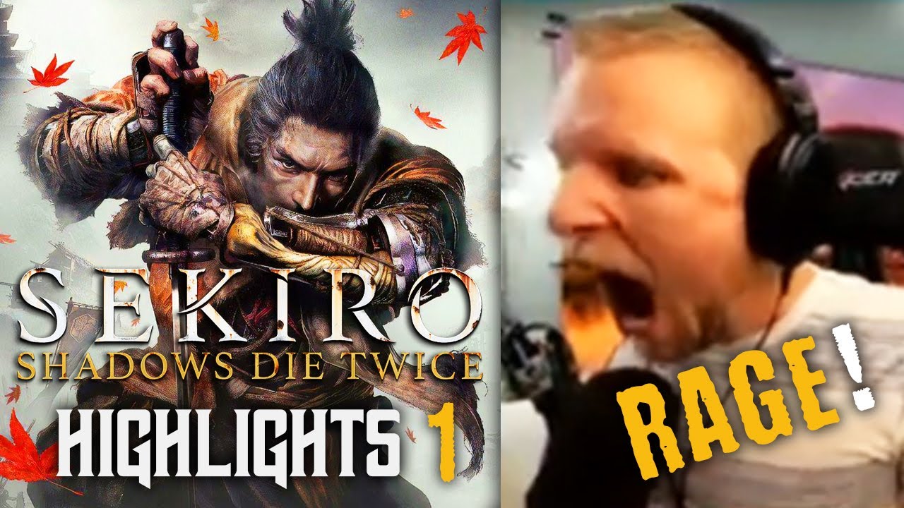 Quin69 - Playing SEKIRO for the FIRST time and already losing his SH*T | Rage Highlights | PART 1