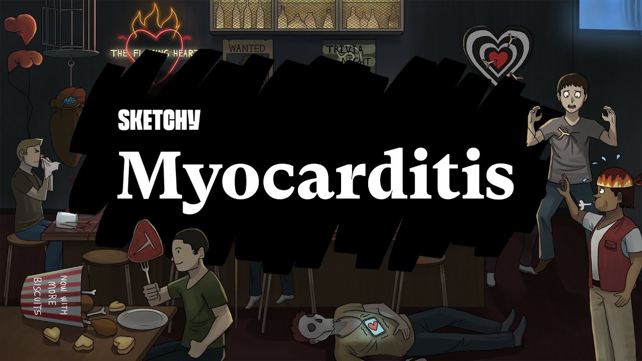 Myocarditis: Causes and Consequences  (Part 1) | Sketchy Medical  | USMLE Step 1