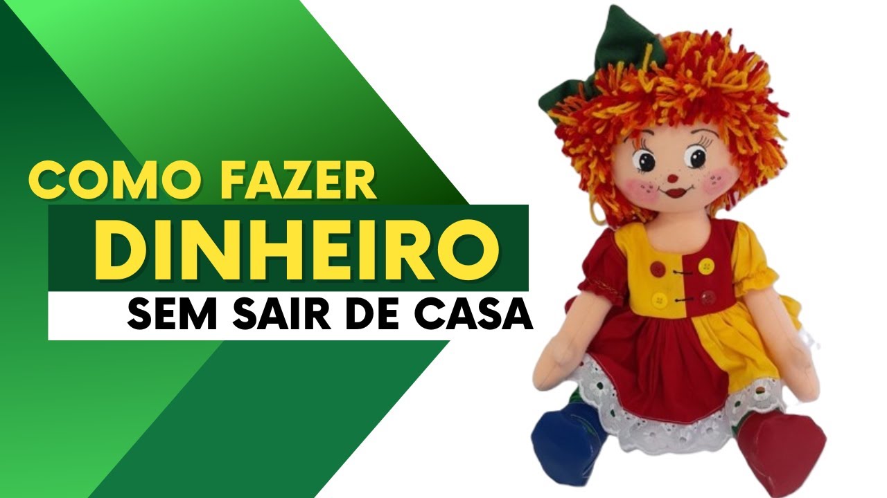 COMO FAZER A BONECA EMÍLIA PARTE 01 - MOLDE NA DECRIÇÃO