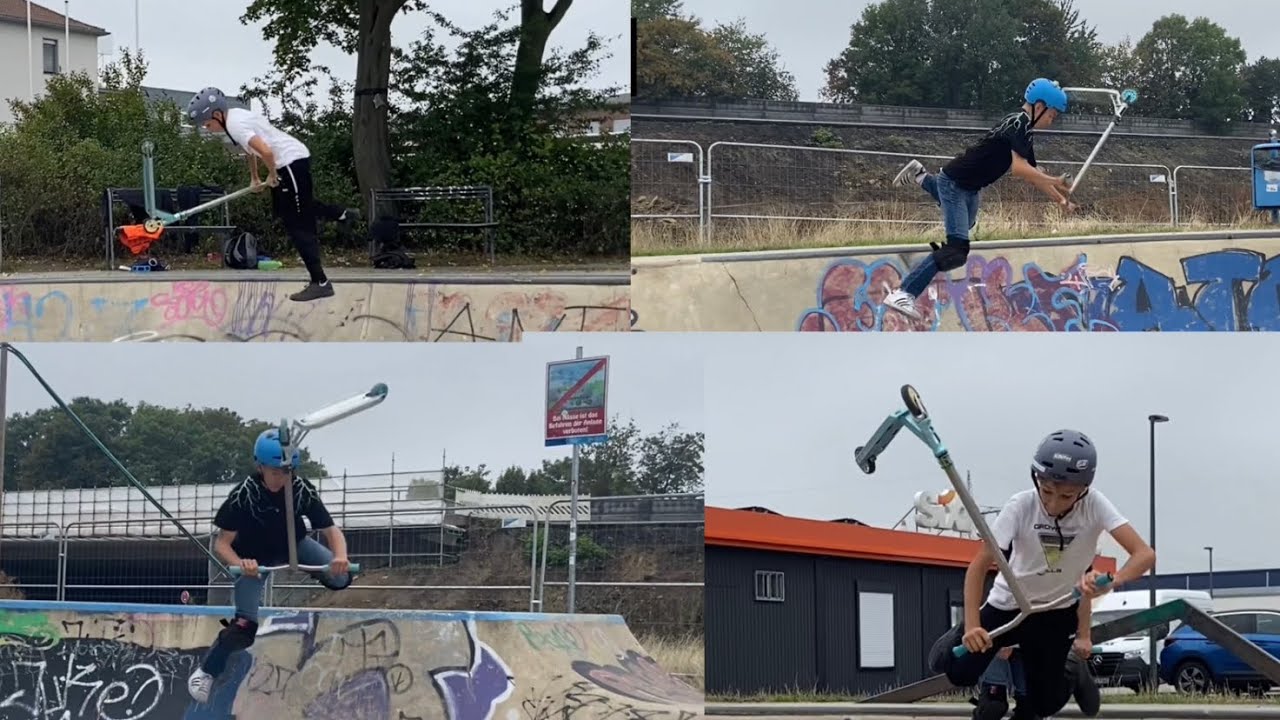 Briflip In jeder Quarte im Skatepark ( Deutsch)