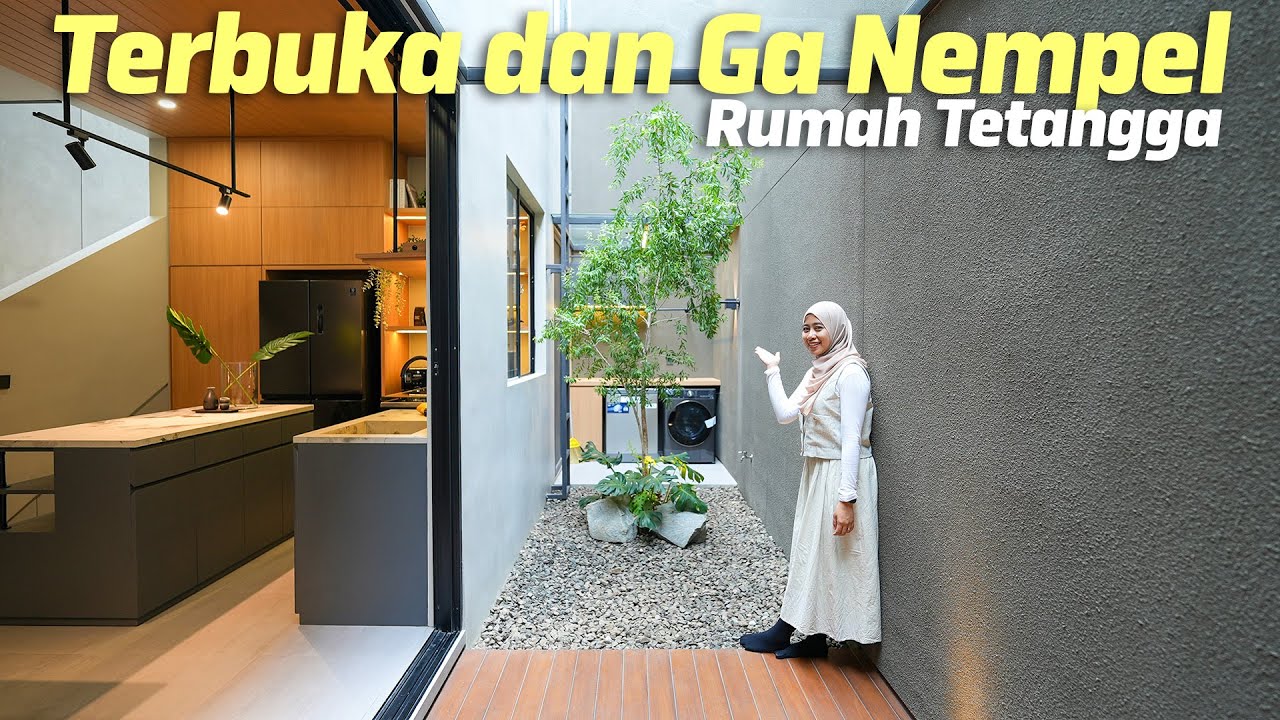 Rumah Introvert Luarnya Tertutup Dalemnya Terbuka! InspiArsi: Rasa Architektura