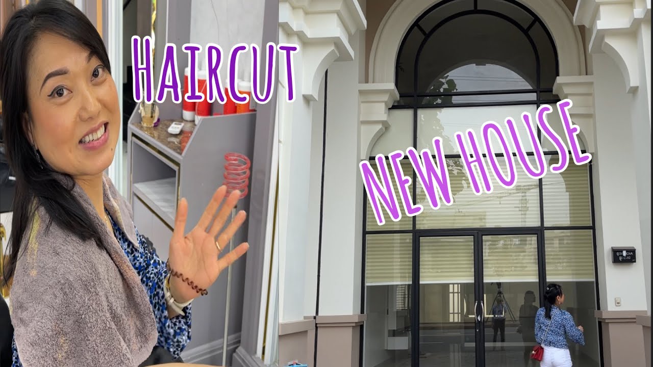CAMBODIA TRIP 🇰🇭🇰🇭 (PART#3) || VISITING NEW HOME & HAIRCUT- January, 2023.