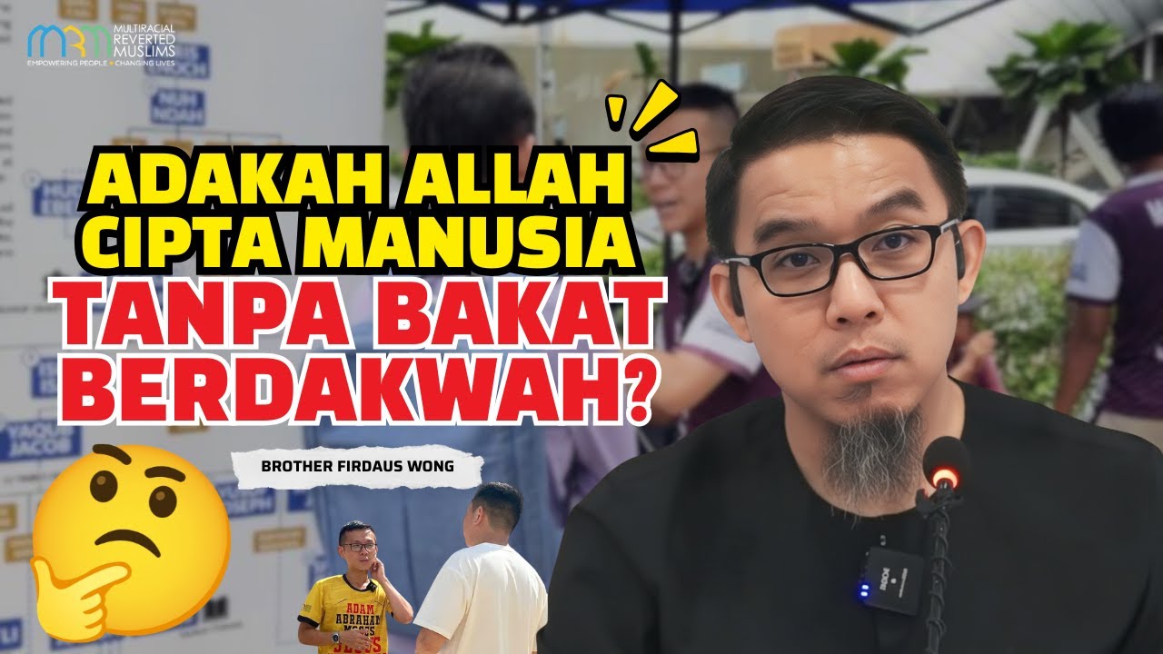 Adakah Allah Cipta Manusia Tanpa Bakat Berdakwah?