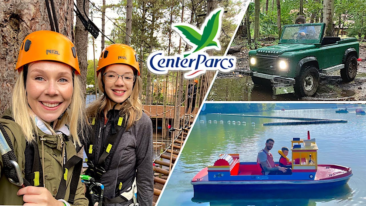 Развлечения в CenterParcs + Экскурсия в Executive Lodge || Лес Элведин