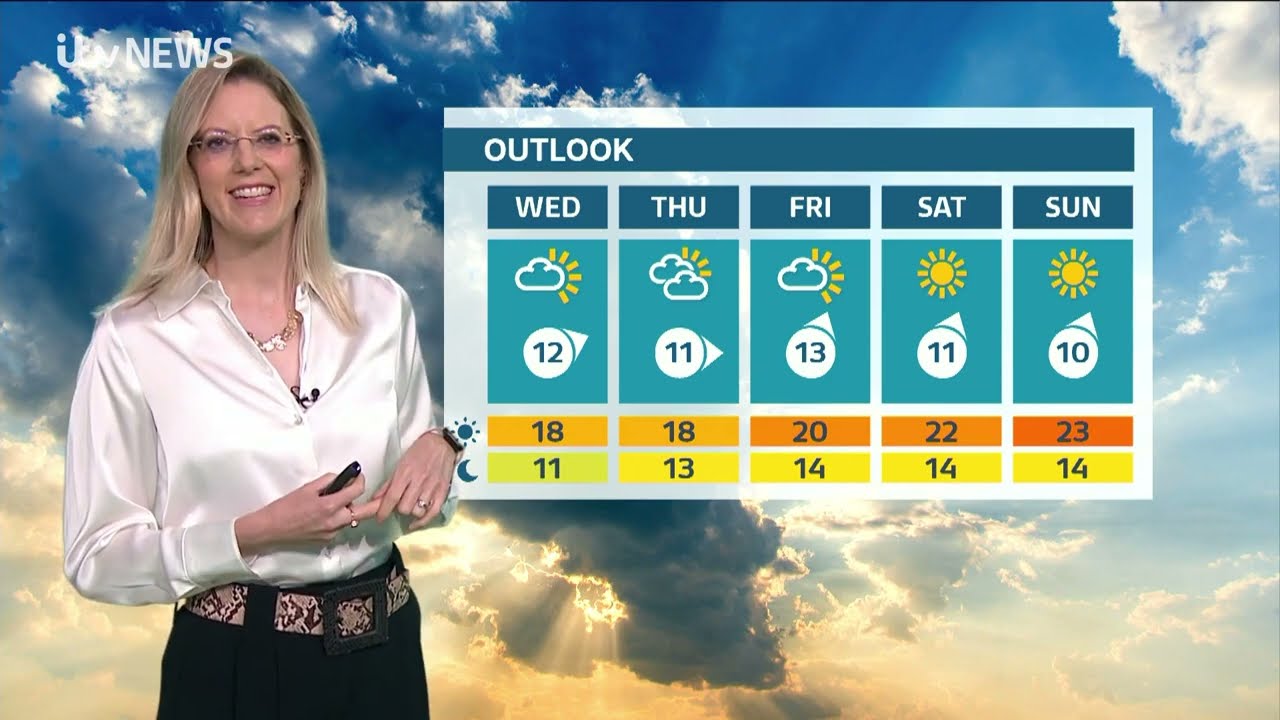 Sally Williams London & Meridian ITV Weather 3rd October 2023