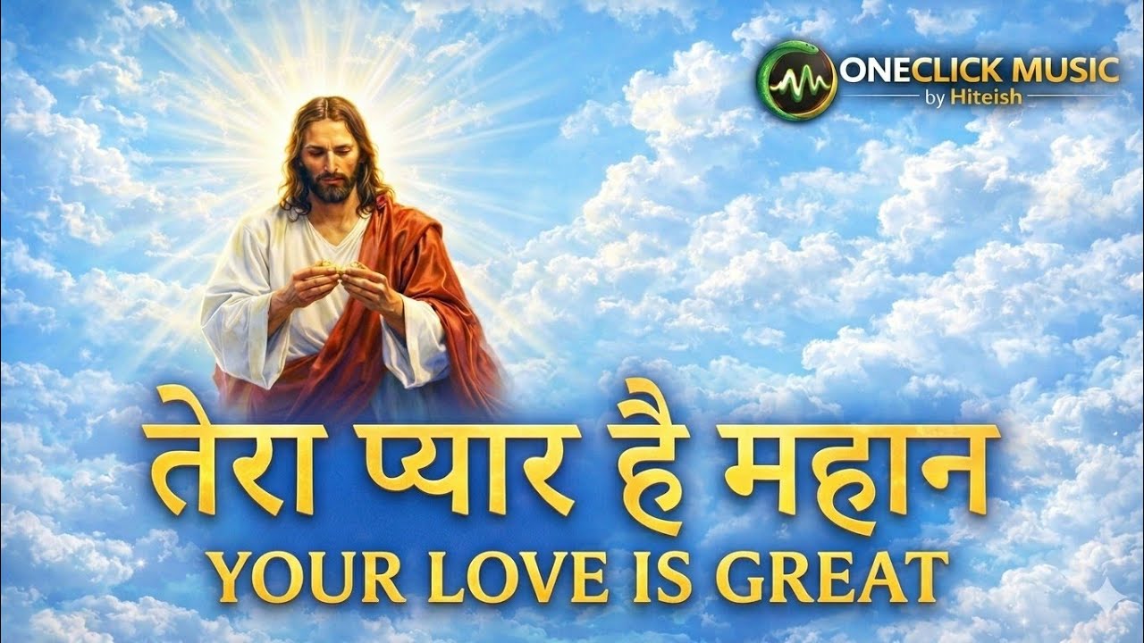 तेरा प्यार है महान | Praise & Worship Song | Recreated 2026 | OneClick Music by Hiteish