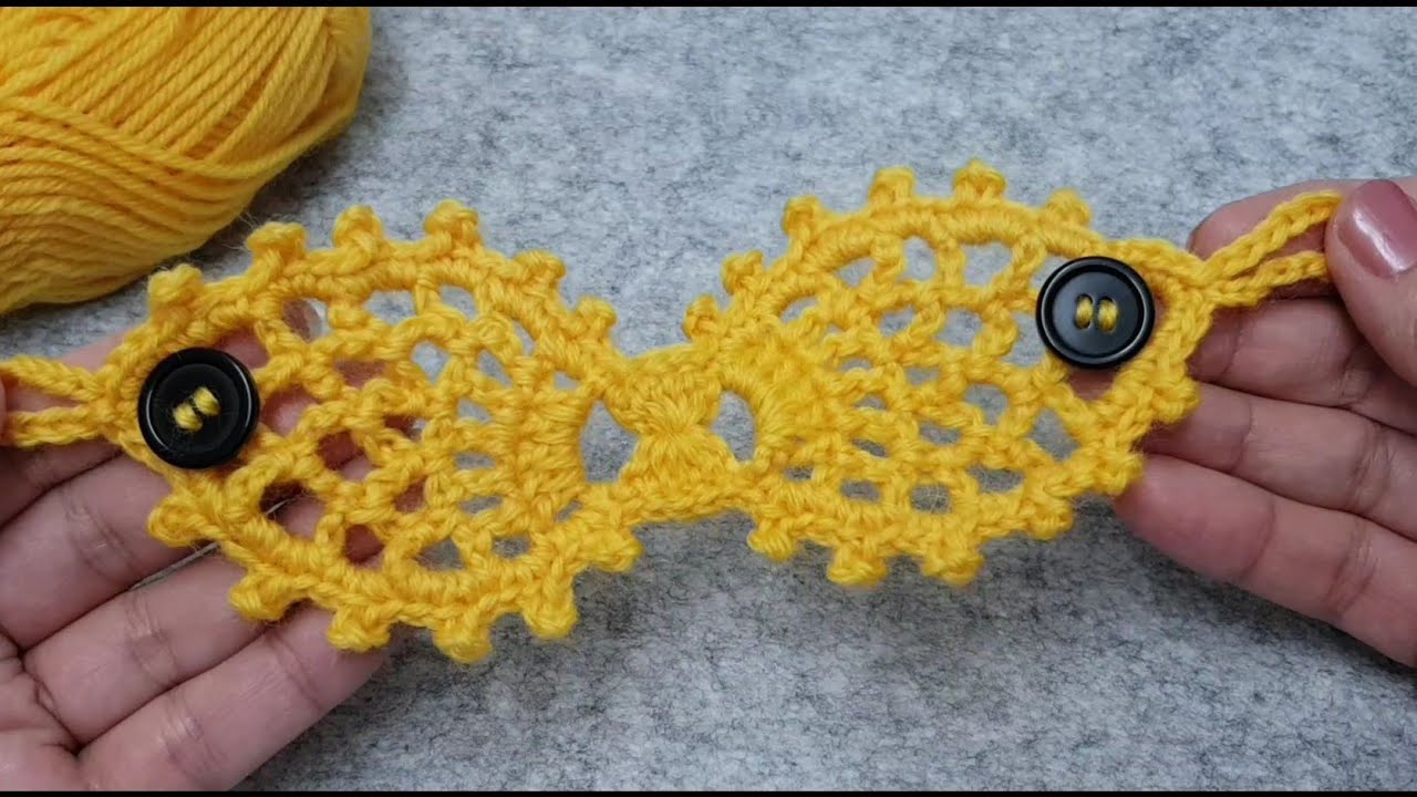 How to Crochet Face Mask Connector |Ear Saver |Adopter |Band #DollyCraft |Crochet |tutorial