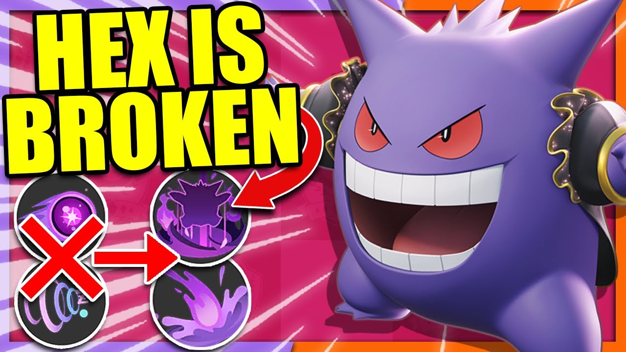 HEX GENGAR IS JUST BROKEN!! HOW I CHANGED MY GENGAR BUILD AND CARRIED | Pokemon Unite