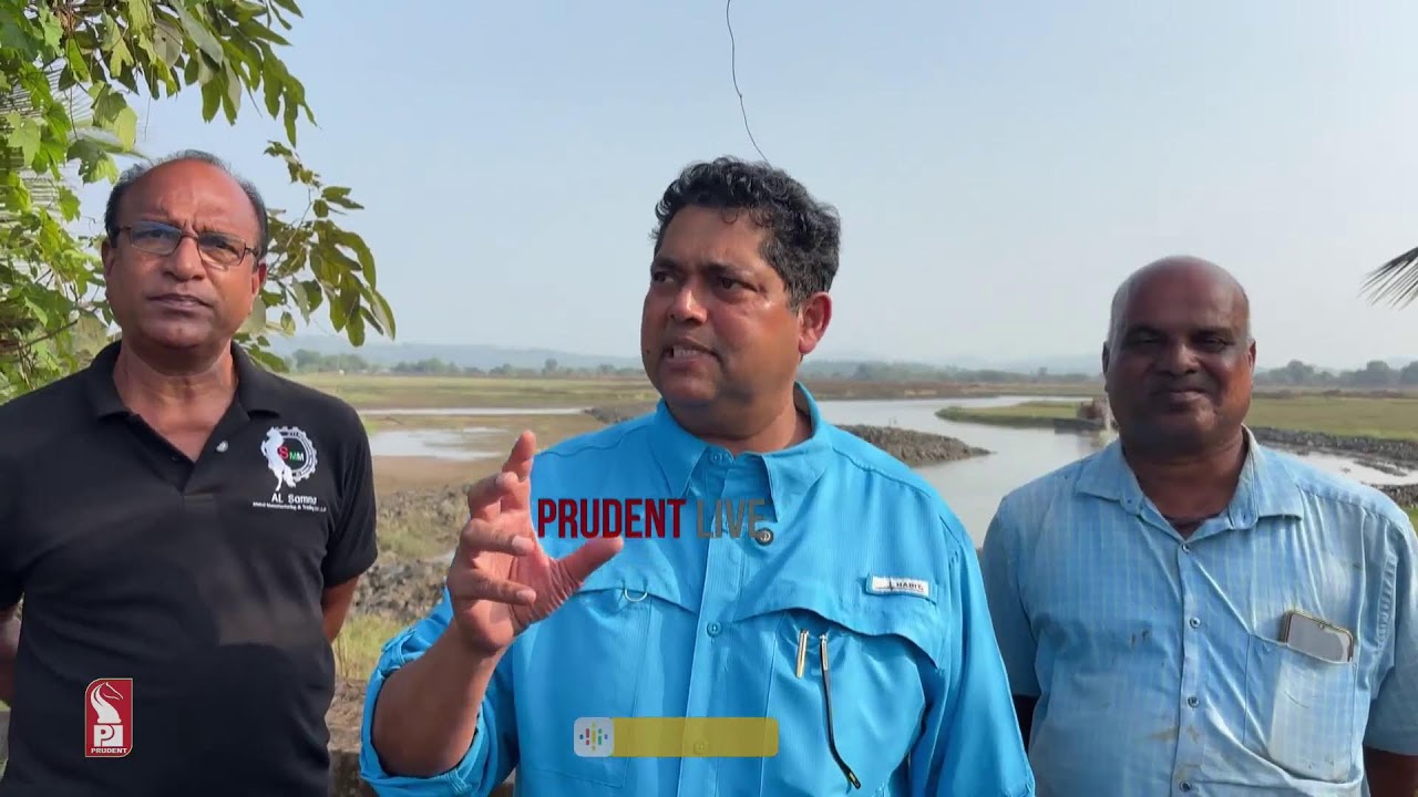 Aleixo Reginaldo Lourenco | Carrying out water body clear work at Kamurli | Live | Prudent | 040226