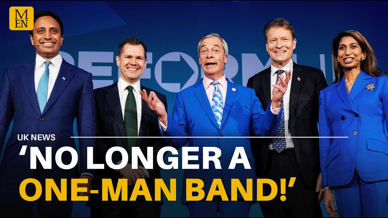 Nigel Farage announces Suella Braverman, Robert Jenrick and Richard Tice in Reform's shadow cabinet