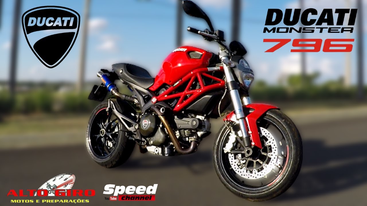 Testando Ducati Monster 796 2013 + @grsracing | Análise Completa | Speed Channel