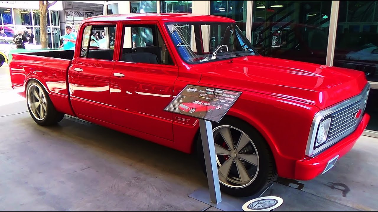 72 Chevy Quad Cab SEMA 2014