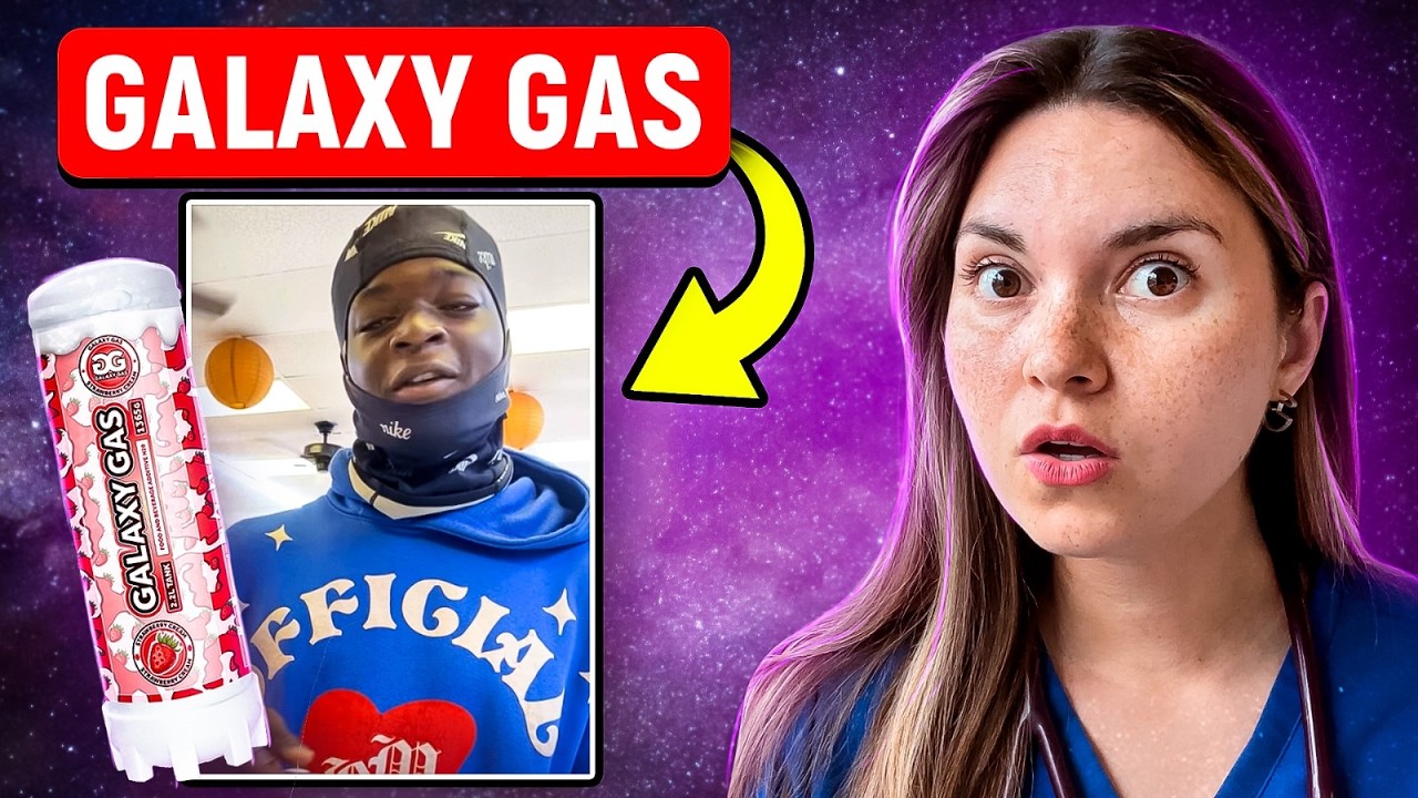 BRAIN DAMAGE From Galaxy Gas: Doctor Explains Whippets and Nitrous Oxide Abuse