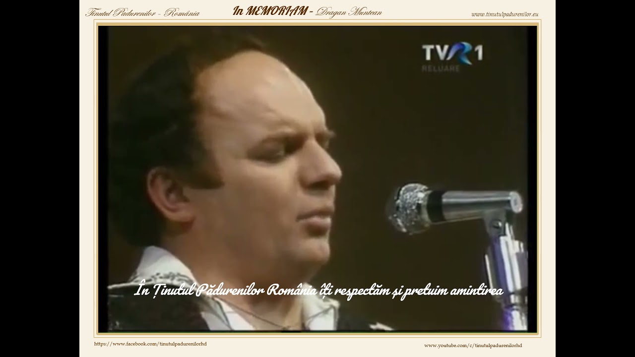 in memoriam Dragan Muntean - Maria neichii,Marie Live Tezaur Folcloric 1992