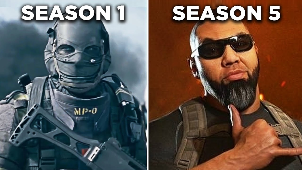 All Cinematic Cutscenes (SEASON 1-5) - Call Of Duty Modern Warfare