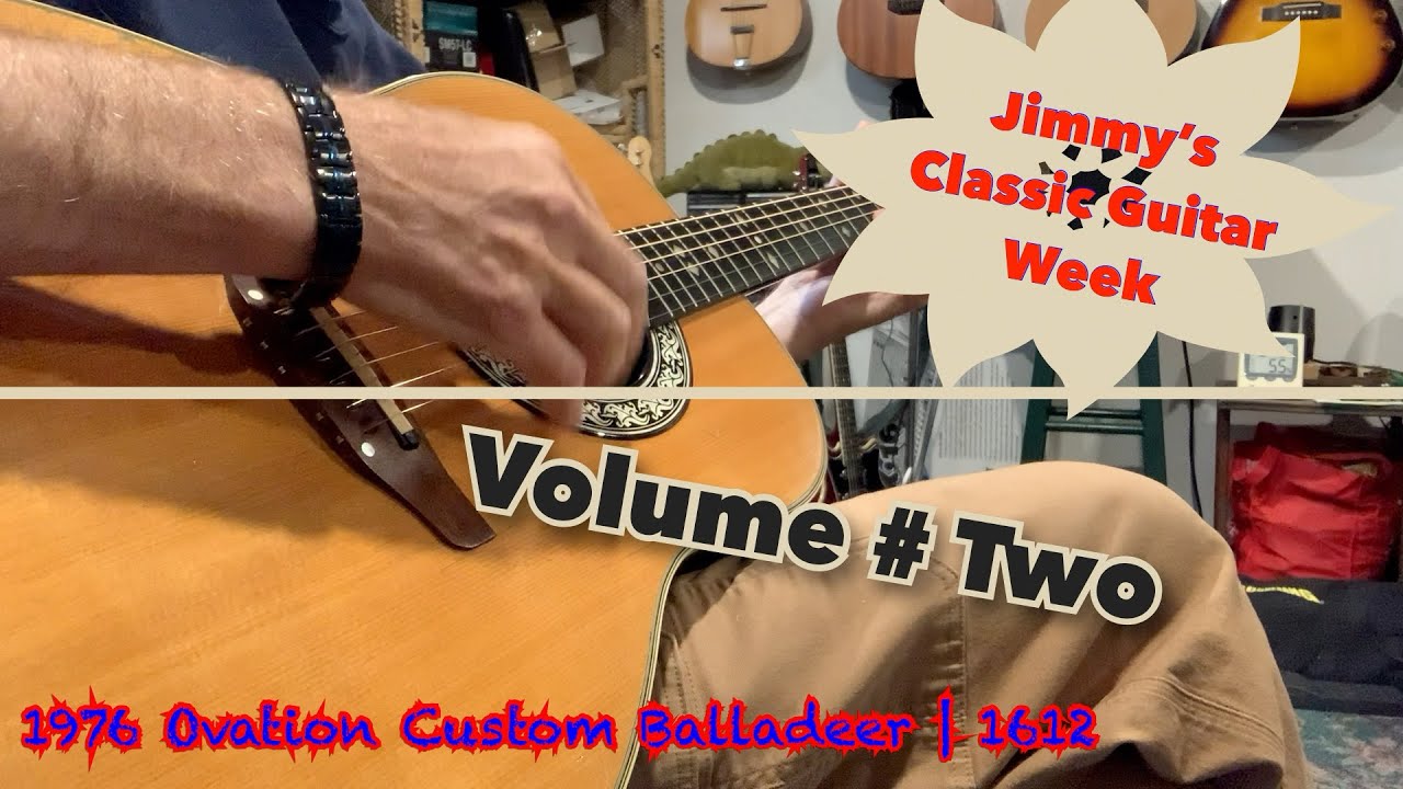 Классика | Неделя винтажной гитары, том 2 | 1976 Ovation 1612 Custom Balladeer