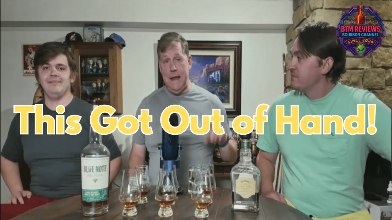 Blue Note Honey Rye Cask vs Jack Daniel&rsquo;s Single Barrel Rye | This Tasting Got Wild!