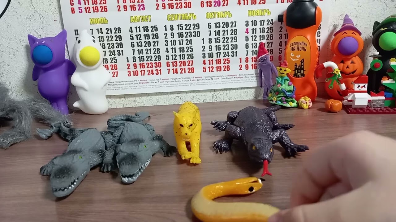 распаковка крокодил и супер Animals & Ко Макси