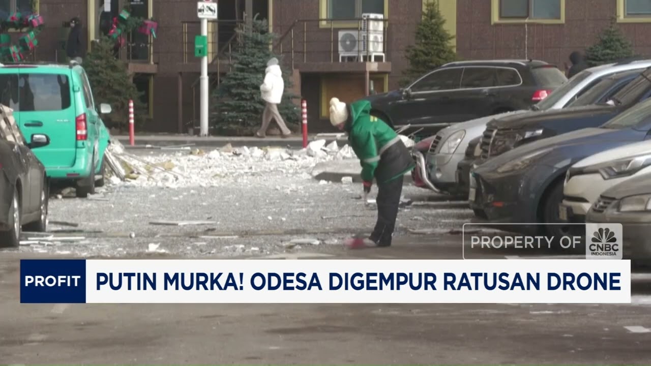 Putin Murka! Odesa Digempur Ratusan Drone