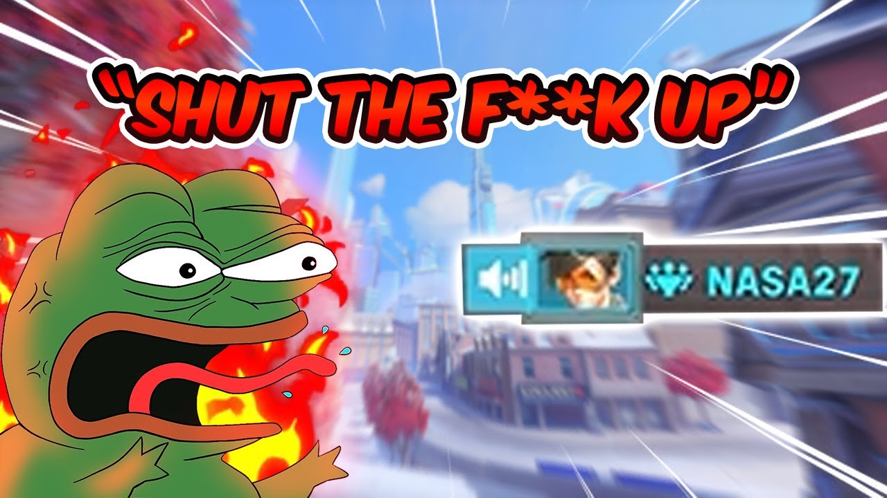 LOUD Argument With The MOST DELUSIONAL Teammate (Overwatch Competitive Toxicity)