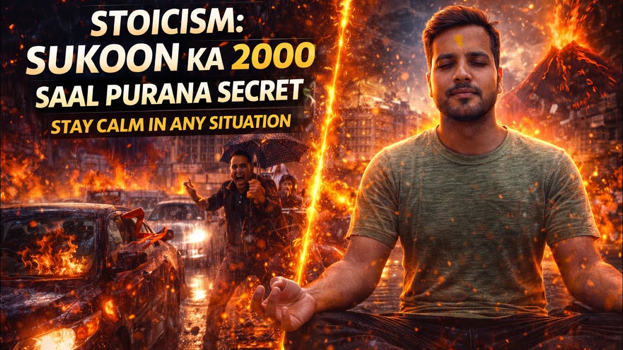 Stoicism: Sukoon Ka 2000 Saal Purana Secret | Stay Calm in Any Situation