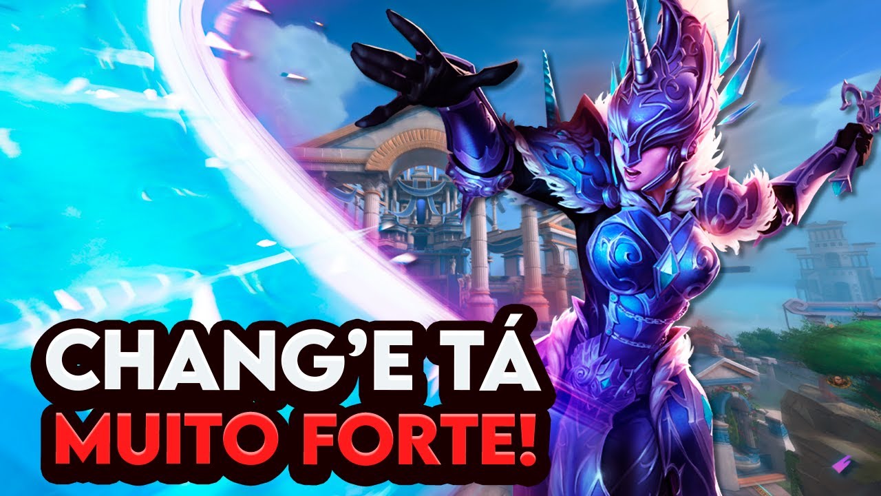 Joguem com a CHANG'E! Ela tá MUITO FORTE mesmo! MID GAMEPLAY ▸ SMITE Ranked Conquista