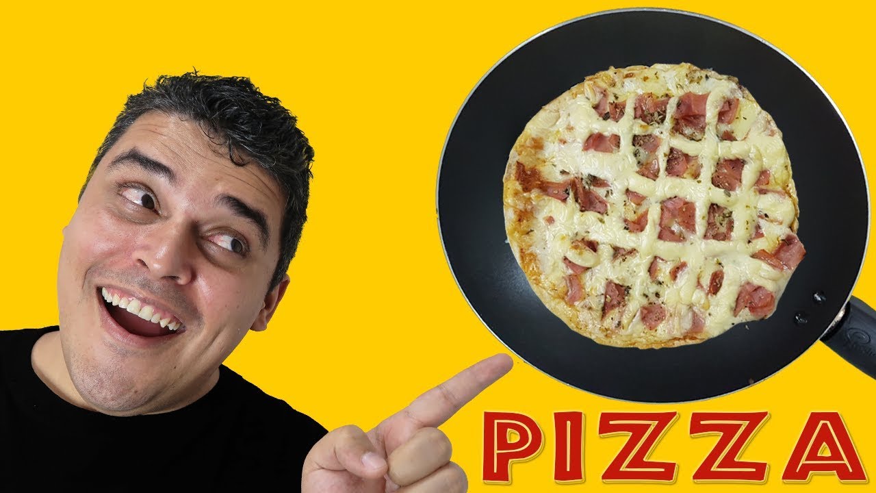 PIZZA DE FRIGIDEIRA COM TORTILLA  - Até eu Faço!