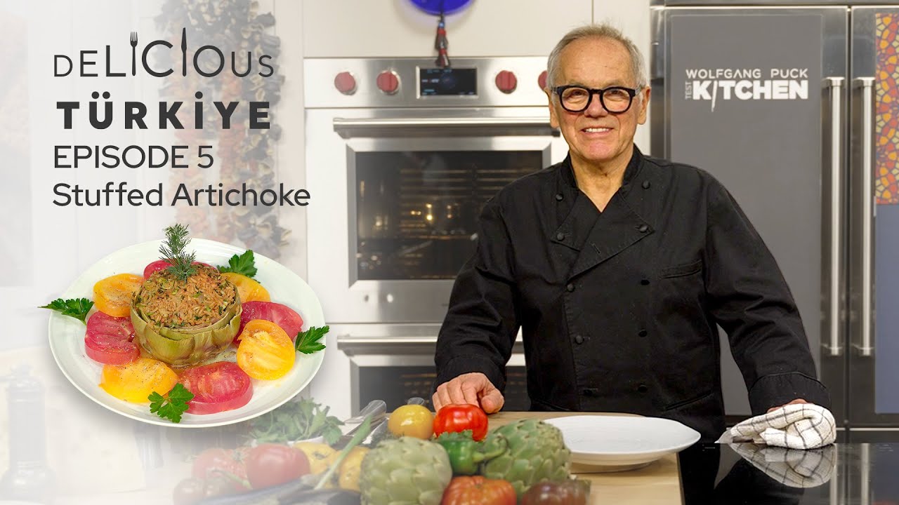 Stuffed Artichoke from The Aegean - Delicious Türkiye with Wolfgang Puck #5