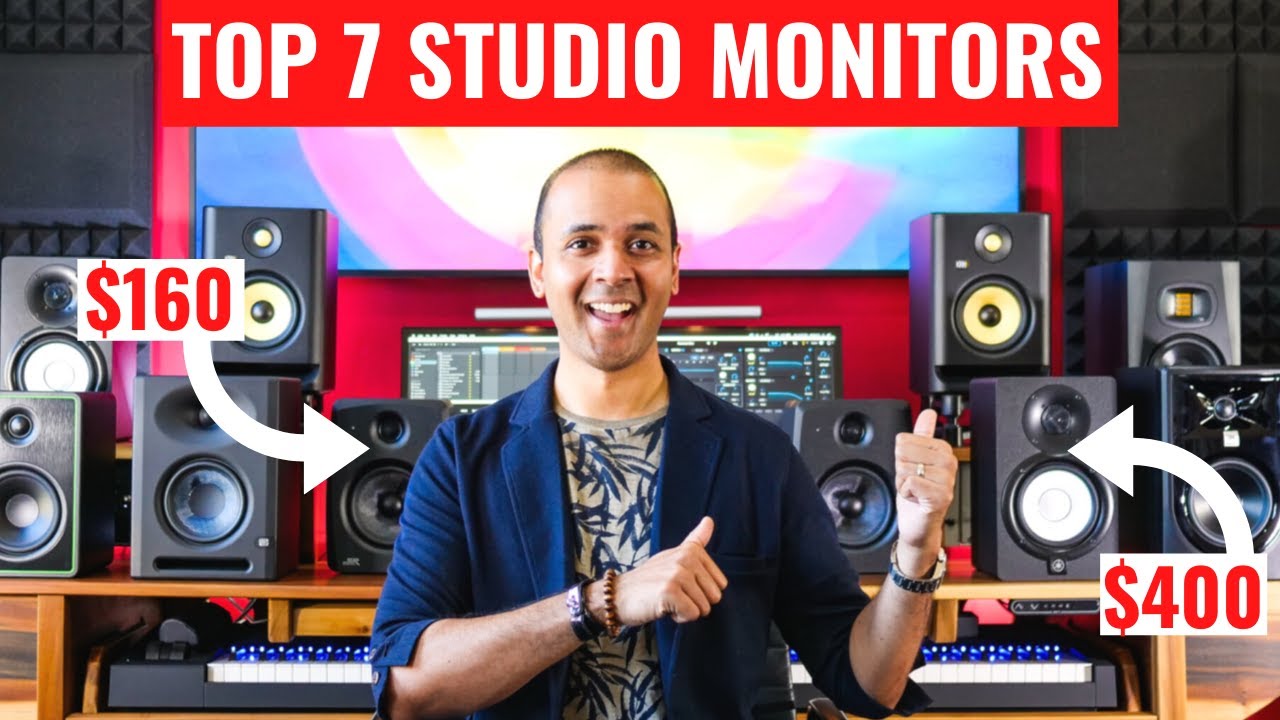 BEST STUDIO MONITORS for Mixing & Music Production at home