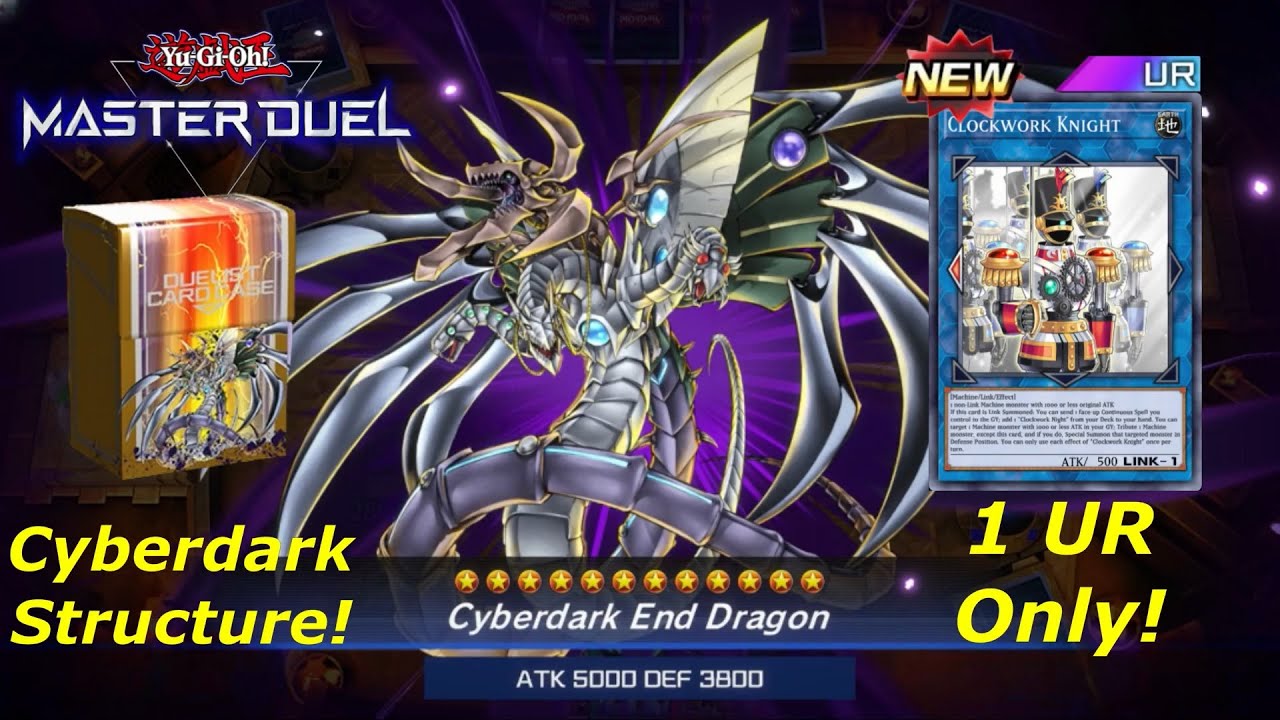 5000 ATK UNAFFECTED + OMNI NEGATES! - Cyberdark Deck (f2p & Optimal version) with Clockwork Knight!