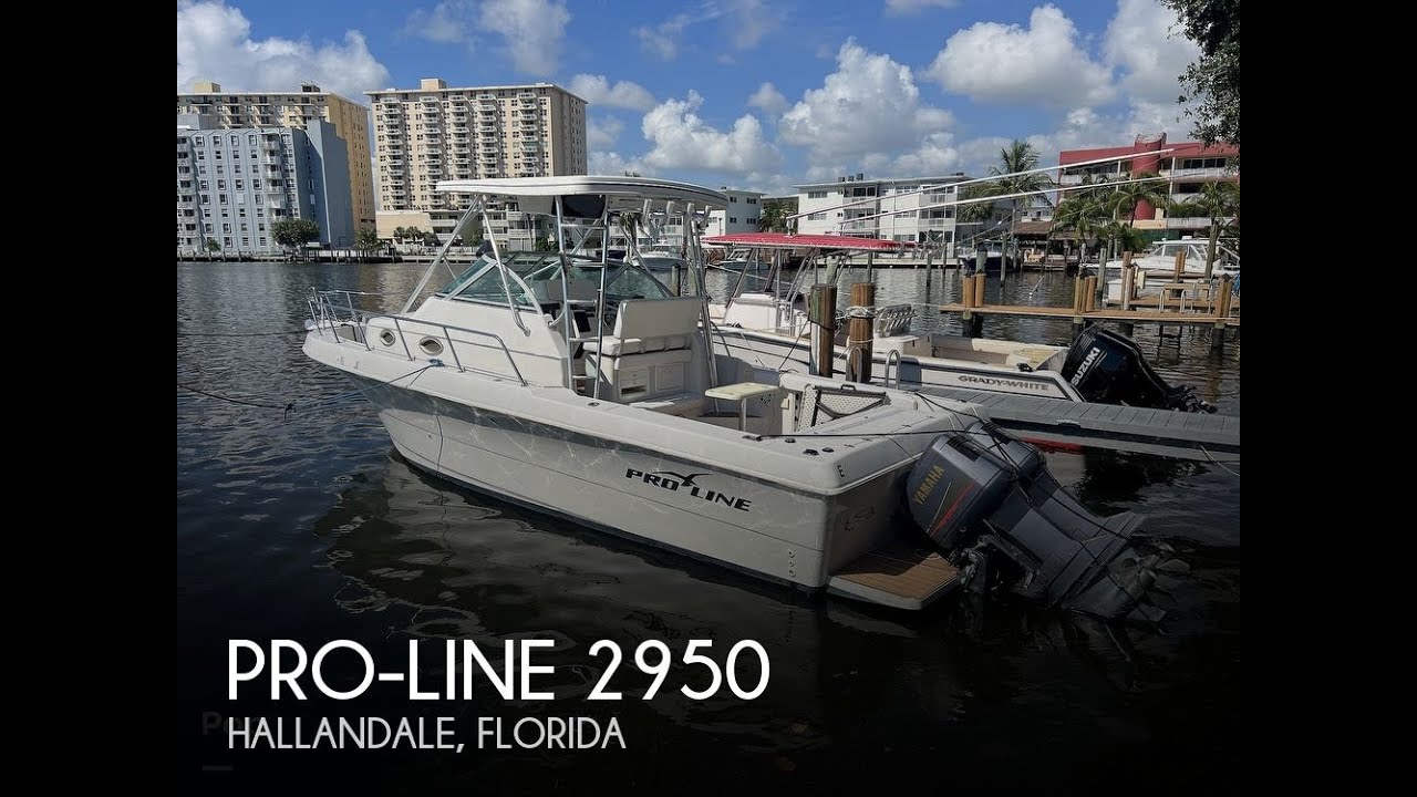 [UNAVAILABLE] Used 1995 Pro-Line 2950 Midcabin in Hallandale, Florida