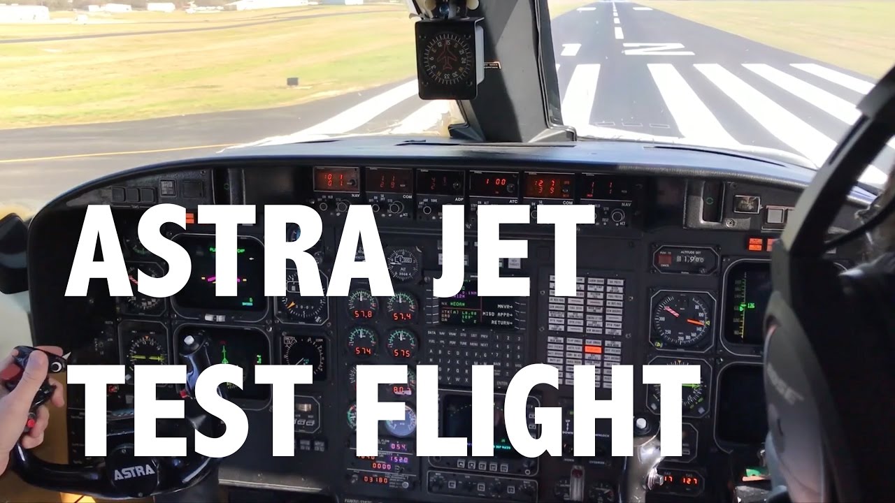 Astra Jet G100 Test Flight at Kerrville | Cockpit View Takeoff and Landing | Engine Start