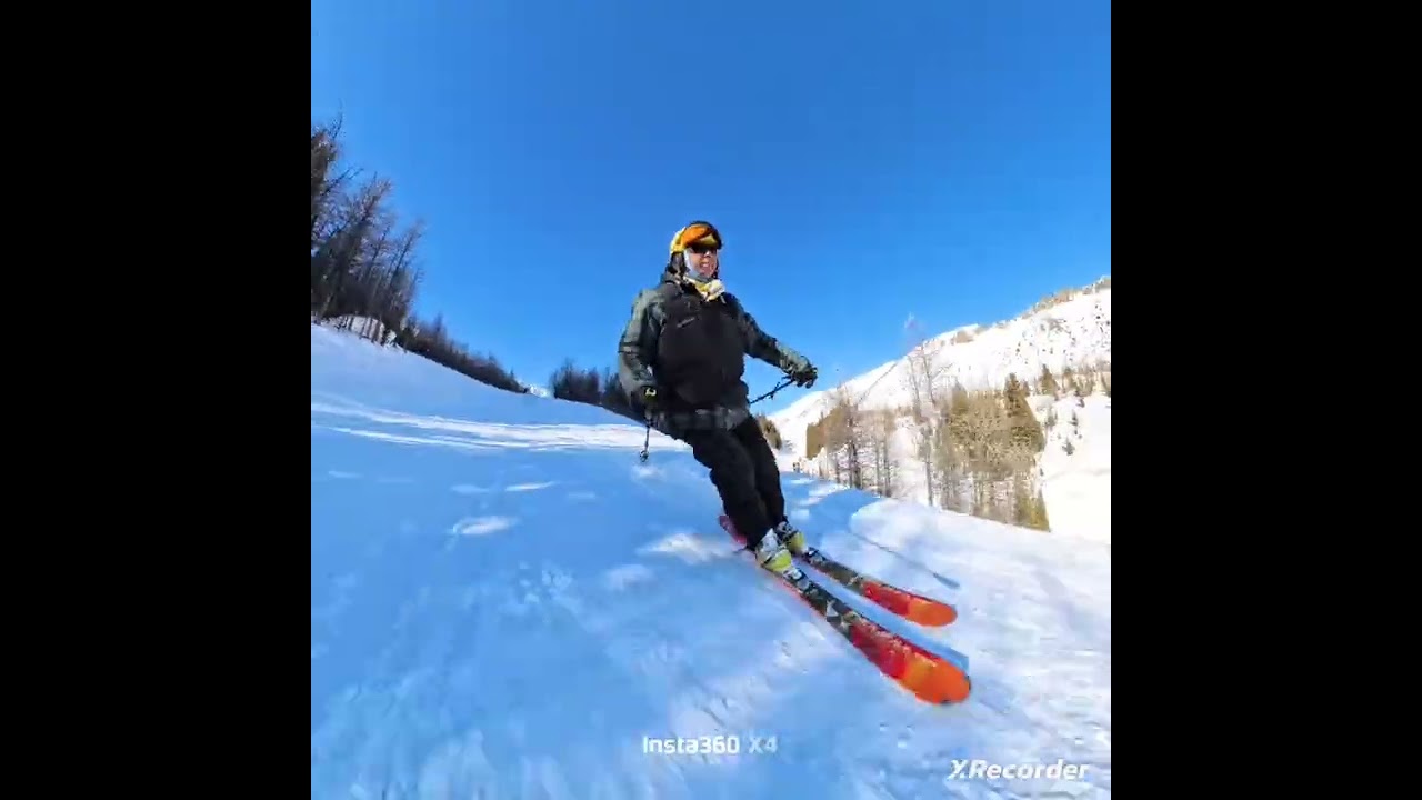 Insta360 pole mount Sunshine Alberta February2026